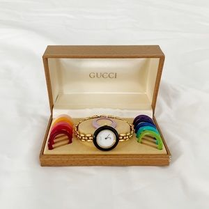 Gucci Vintage Interchangeable Bezel Watch